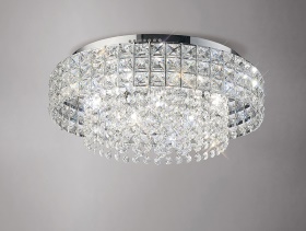 Edison Crystal Ceiling Lights Diyas Flush Crystal Fittings Edison Crystal Ceiling Lights Diyas Flush Crystal Fittings